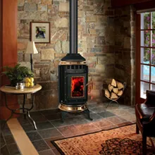 Thelin Parlour™ Wood Stove